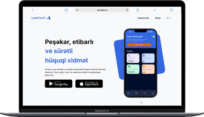 Legalis üçün veb sayt